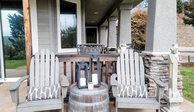 Private Coastal Craftsman Home on 3 acres in Wine Country w. Bocce Court