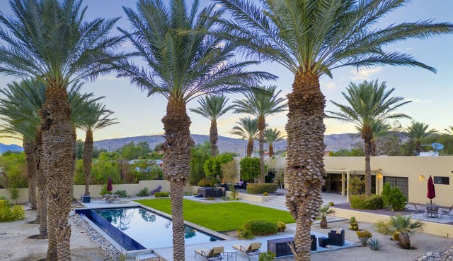 Private Gated Villa with Infinity Pool - Minutes to Palm Springs