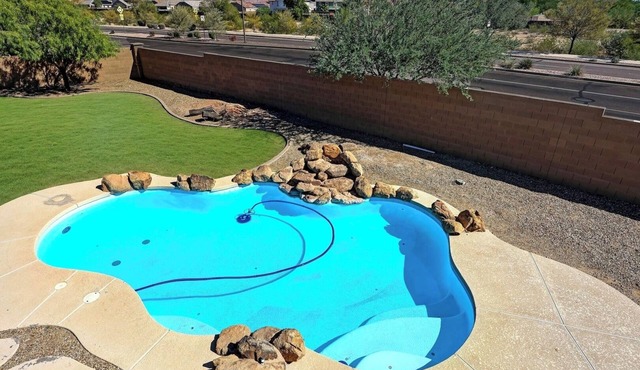Private Pool Mountain Views Pool Table in Buckeye