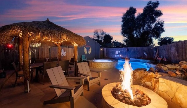 Private Pool & Spa 3BR Sleeps 8 Resort-style Retreat Near San Diego in Lakeside