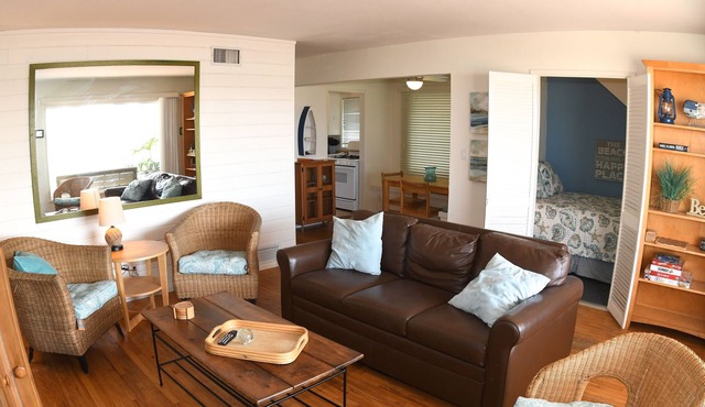 QUAINT 1.5 BR RIGHT ON THE BEACH in San Diego