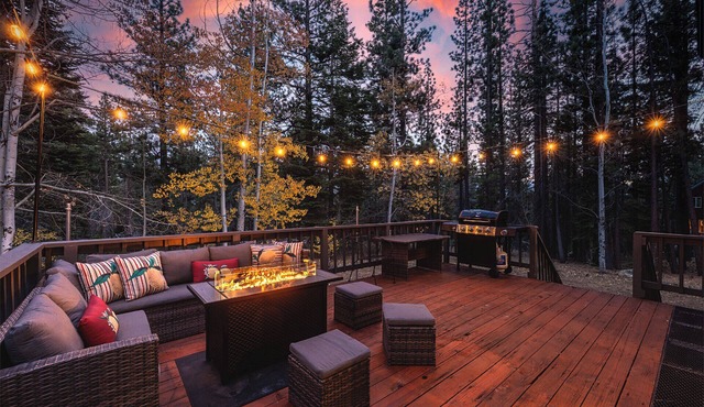 River Rock House | Deck | Forest Views