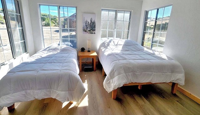 Room w/floor-to-ceiling Window in Glamping Resort w/Pet Park near Outdoor Fun
