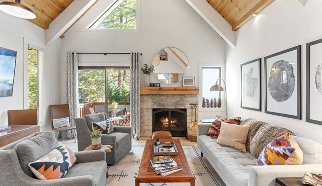 Serenity Bungalow | Loft | A Frame | Fireplace