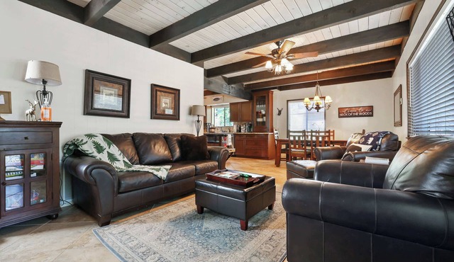 Sister Bear Cabin with Treetop Views &Deck