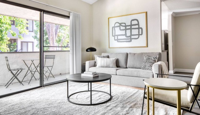 Sleek Woodland Hills 2BR w/ Pool & Gym, near Warner Center, by Blueground