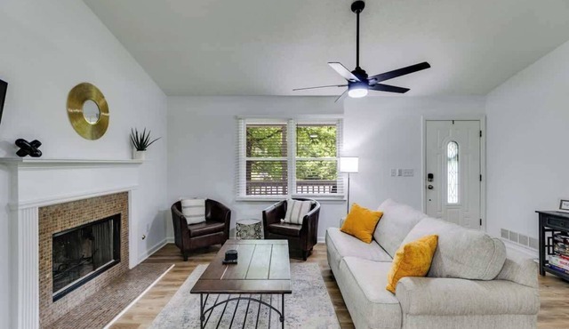 slow mornings & firelight nights | cozy retreat in Villa Rica