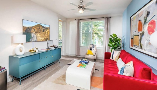 Spacious 2BR Stay w Pool at Embark Apartments