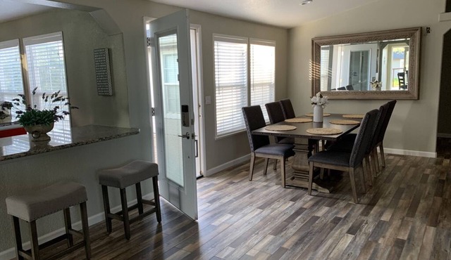 Spacious, yet cozy home set in vineyard with scenic river views.