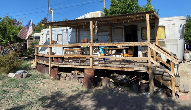 Stay in this one of a kind 1955 trailer in this one of a kind old mining town