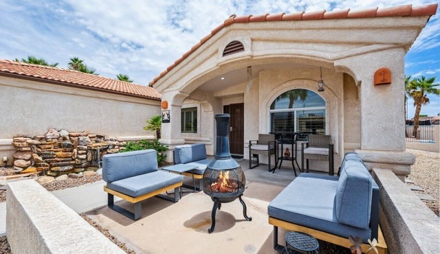 Stillwater Palms: 4BD, Pool+Spa, Casita, Lake View, Lakeside of Highway Location