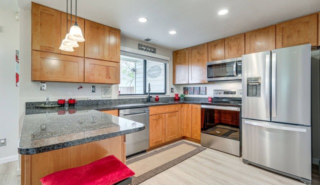 Stockton Vacation Rental Near Arena + Hospitals!