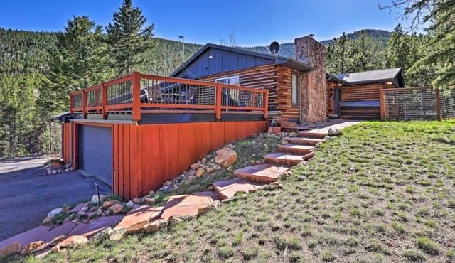 Stunning Conifer Abode with Private Balconies & Grill! in Conifer