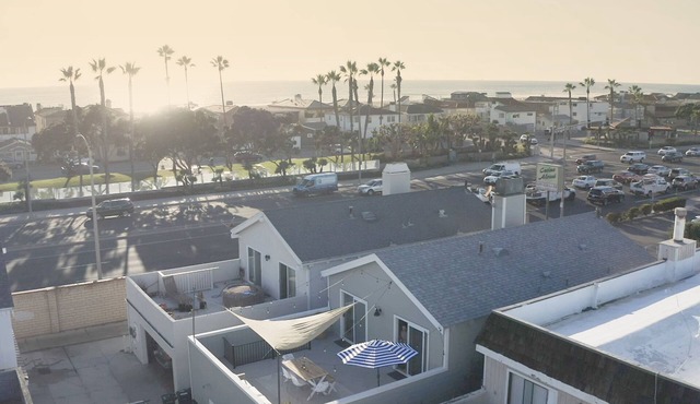 Stylish and Bright unit across the street from the beach at half the cost!