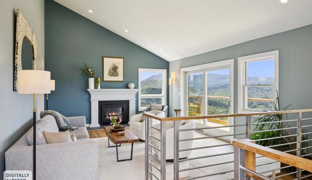 Sunny 4-bedroom house - stunning views in charming San Anselmo - family friendly