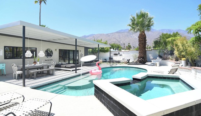 Swim like a celebrity at the chic & ideal Palm Springs experience!
