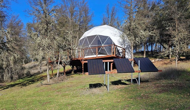 Treehouse Geodome In the Sierras