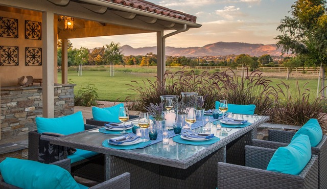 Vineyard Retreat - 10 Acres, Amazing Views w/ Tennis Court in Santa Ynez