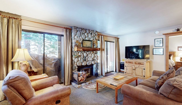Walk to Village Gondola from this Getaway with Shared Hot Tub, Pool, and Sauna