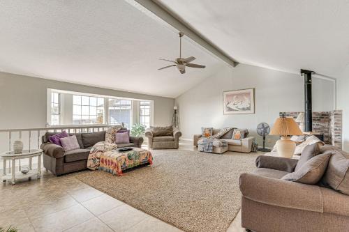 Water Views & Decks: Spacious La Grange Retreat