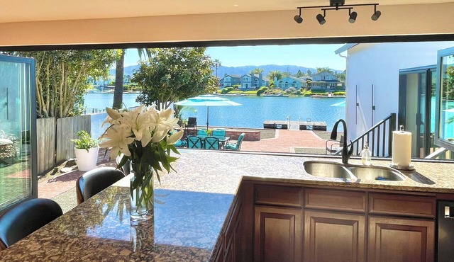 Waterfront 4 bd 3ba Home. Close to SF, wine country & race track. Pet Friendly!