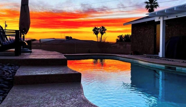 Welcome to Casa Azul, with Resort Style Backyard, Pool and Heated Spa