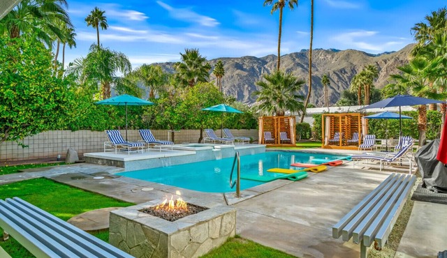 Wexler Design Private Estate; Grand Pool, Hot Spa, Cold Plunge, Mountain Views