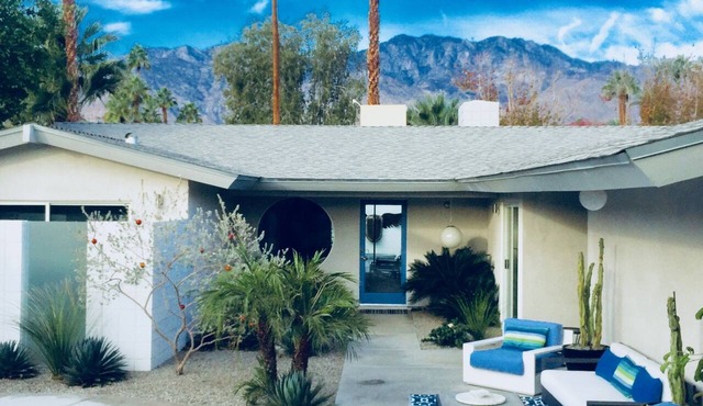 Zen Modern Home II "wind free" S Palm Springs - SALT WATER POOL/SPA