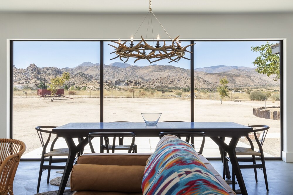 Pioneertown House | Pioneertown Lodge - Modern Comforts & Desert Views 3 Bedroom Home by Redawning