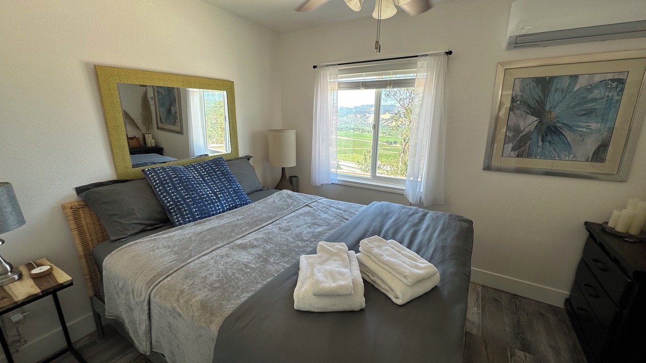 Photo of Bedroom in California Wine Country