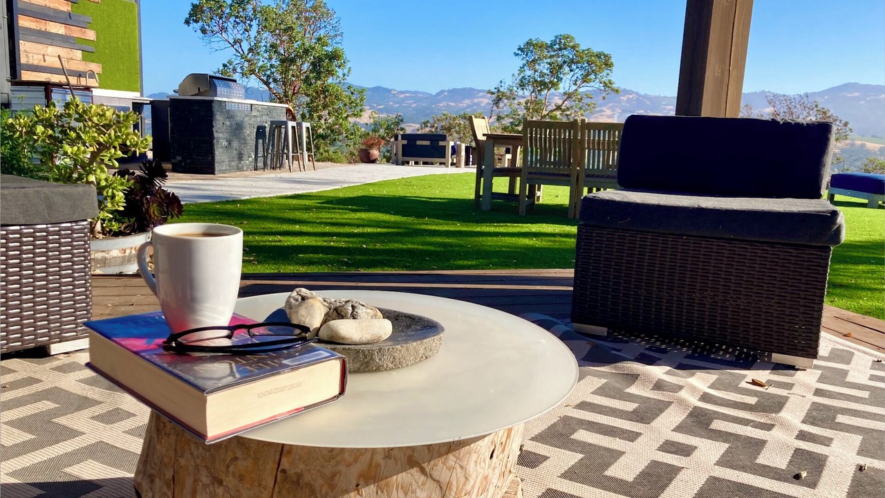 Photo of Patio Balcony in California Wine Country