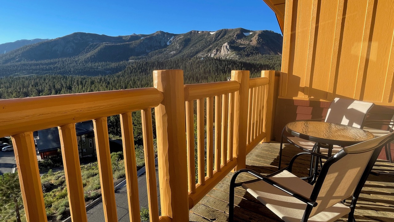Photo of Patio Balcony in Mammoth Lakes