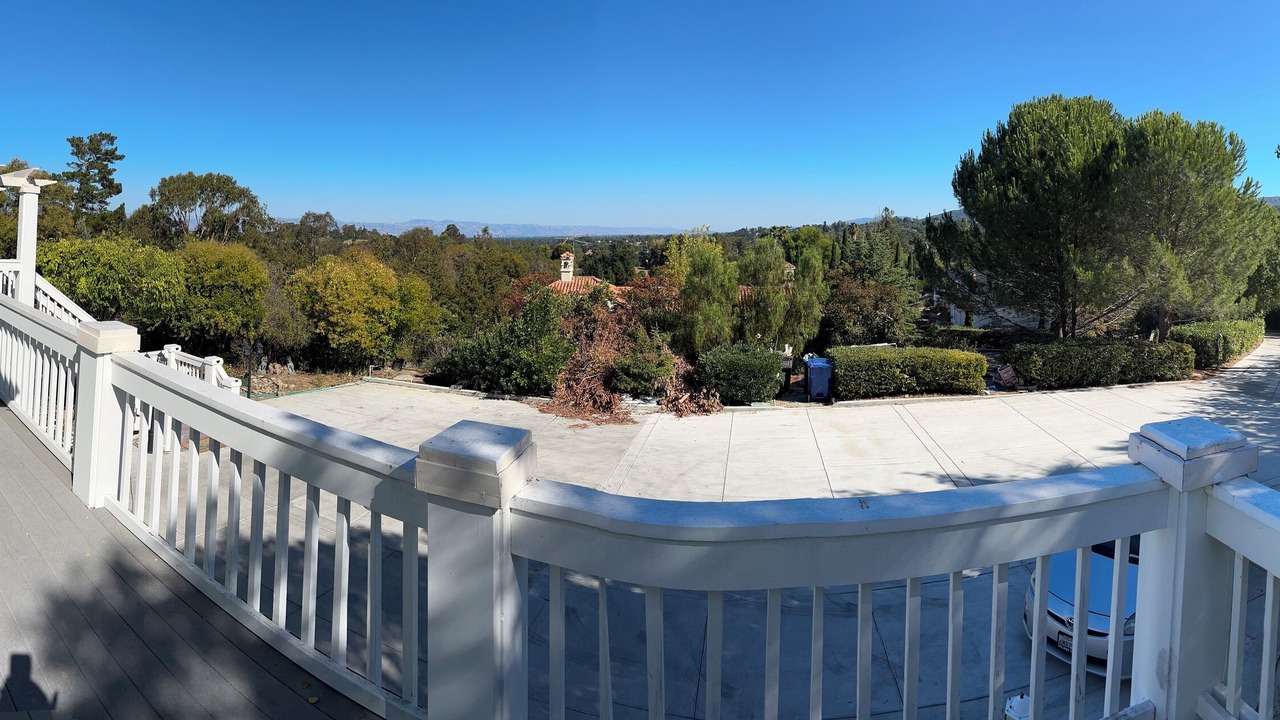 Photo of Patio Balcony in Los Altos Hills