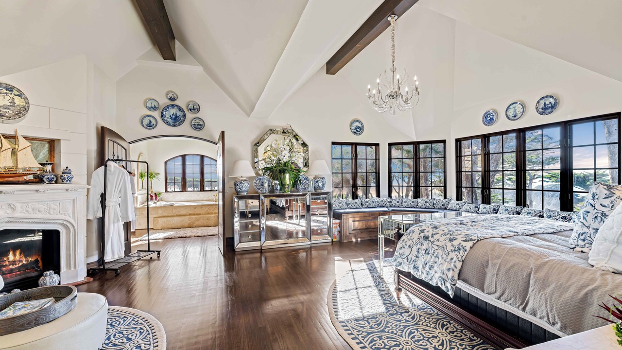 Photo of Bedroom in Carmel Highlands