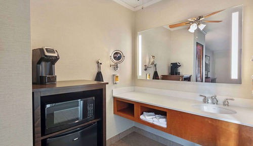 Standard Room, 2 Queen Beds, Accessible, Refrigerator & Microwave (Walk-in Shower)