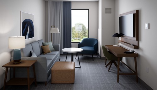 Suite, 1 Bedroom, Accessible, Kitchen (Communications Accessible)