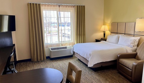 Studio Suite, 1 Queen Bed, Roll-in Shower (Mobility Accessible)