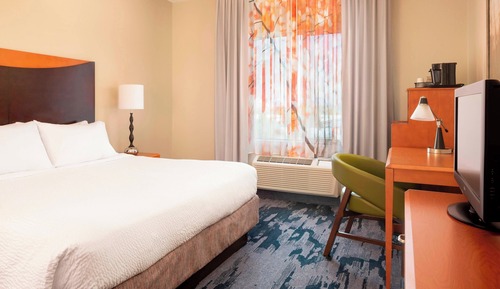 Room, 1 King Bed (Mobility/Hearing Access, Roll-In Shwr)
