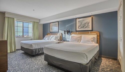 Suite, 2 Queen Beds, Non Smoking, Refrigerator & Microwave (Living Room;with Sofabed)