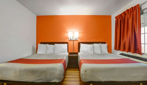 Standard Room, 2 Double Beds, Non Smoking, Refrigerator & Microwave