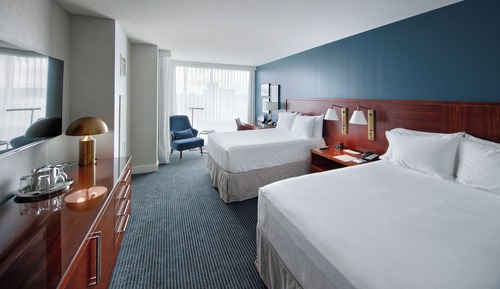 Premium Room, 2 Double Beds, Roll-in Shower (Mobility)