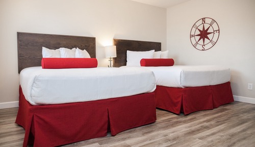 Superior Room, 2 Queen Beds, Fireplace, Ocean View (No Pets Allowed)