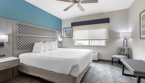 Suite, 1 King Bed, Non Smoking, Refrigerator & Microwave