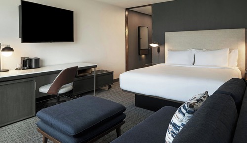 Room, 1 King Bed with Sofa bed, Hearing Accessible (Accessible Bathtub)