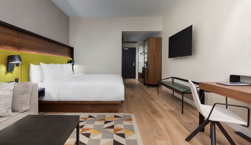 Room, 1 King Bed with Sofa bed, Accessible, Bathtub