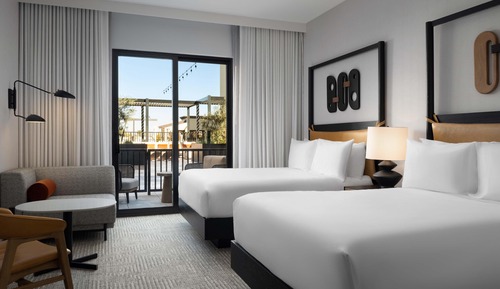 Room, 2 Queen Beds, Accessible, Patio (Gated, Hearing)