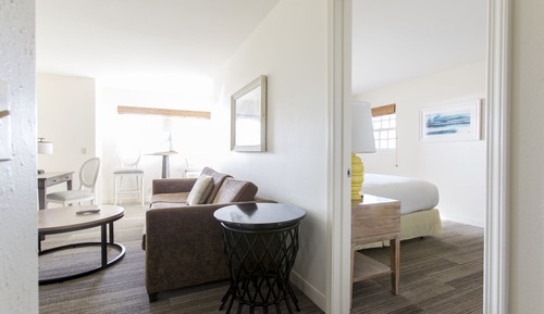 Suite, 1 King Bed, Fireplace, Partial Ocean View