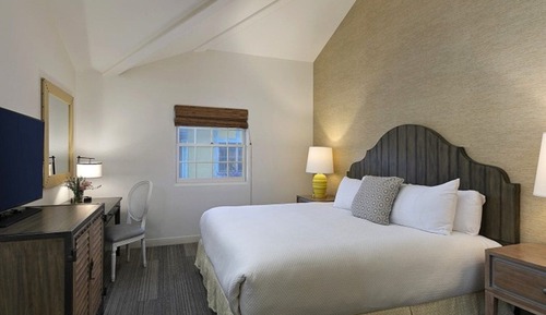 Suite, 1 King Bed, Fireplace, Garden View