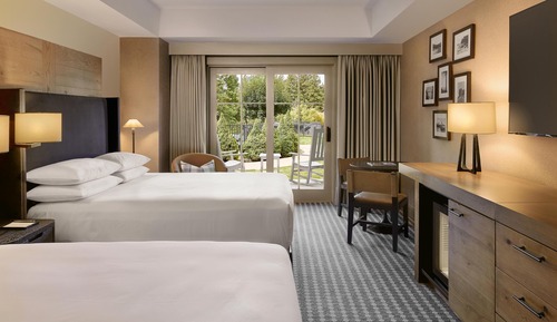 Room, 2 Queen Beds, Patio, Pool View