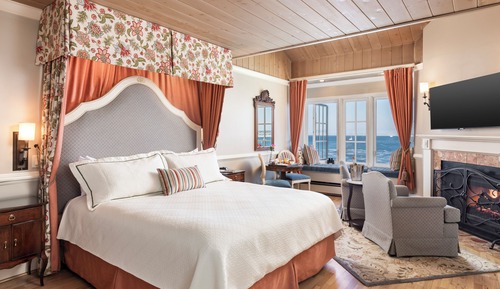 Room, 1 King Bed, Fireplace, Ocean View